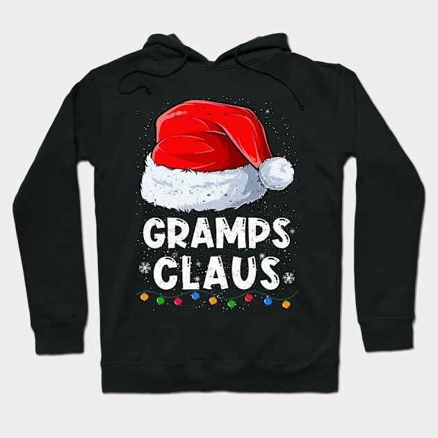 Gramps Claus Christmas Santa Family Matching Pajama Hoodie by tabaojohnny